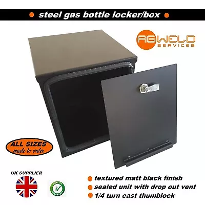 Gas Campervan Bottle Box Safety Locker For Campingaz 907 Bottles Vw T4 T5 T6  • £98.50