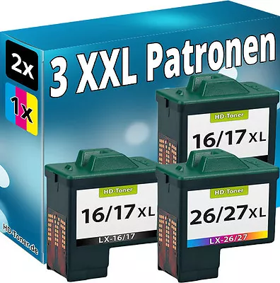 Ink Cartridges Refill For Lexmark 16 +26 X1100 X1110 X1130 X1140 • £41.42