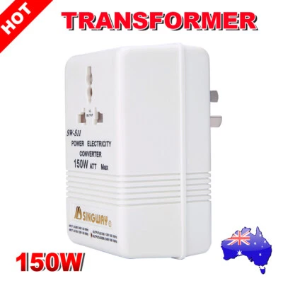$24.45 • Buy Voltage Converter Travel Adapter Power Transformer Portable Step Up 110V To 220V