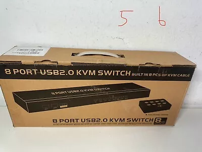 Mt-viki 8 Port Usb Kvm Switch Mt-801uk-l With Controller And Cables • $55