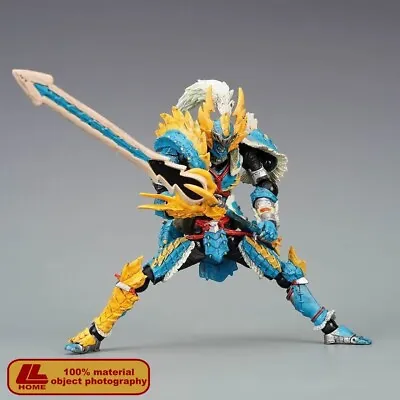 Anime Monster Hunter Swordsman No.133 Zinogre PVC Action Figure Statue Toy Gift • $31.99