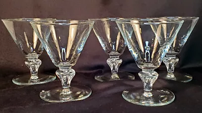 Libby Glass Vintage Cocktail Glasses 4 Inches Tall Set Of Five  Pattern #3004 • $9.99