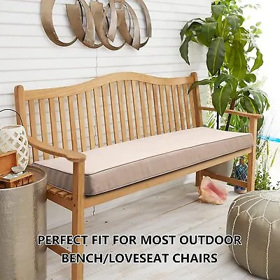 Waterproof Outdoor Indoor Bench Pad & Pallet Garden Pad  Cushions✔️FADERESISTANT • £18.39