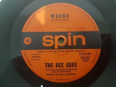 WORDS By THE BEE GEES RARE 1968 OZ PRESS SPIN • $26.99