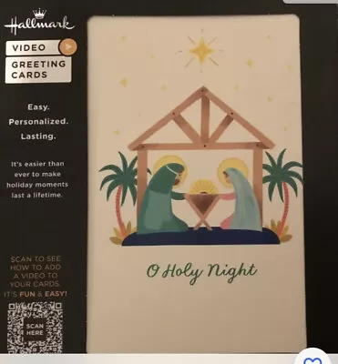 Hallmark Video Christmas Greeting Cards Box Of 10 O Holy Night • $9.98