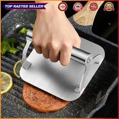 £14.58 • Buy Beef Burger Press Heat-resisting Meat Press Practical For Steaks Panini Sandwich