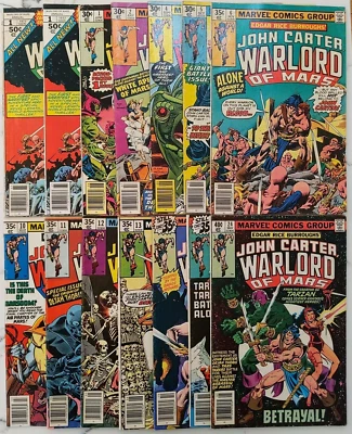 $34 • Buy John Carter Warlord Of Mars 14 Comics 1st Frank Miller Art @ Marvel Dejah Thoris