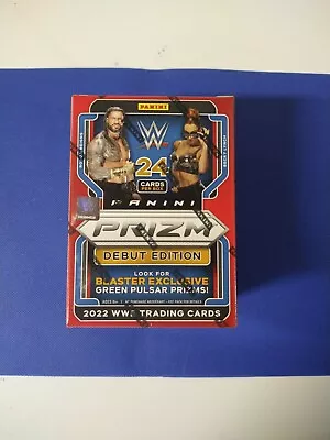 2022 Panini WWE Prizm Debut Edition Wrestling Blaster Box Factory Sealed  • $42.33