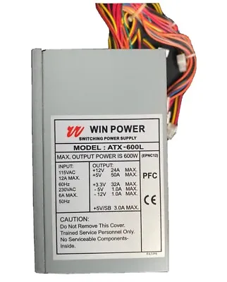£14.99 • Buy Genuine 600W Power Supply