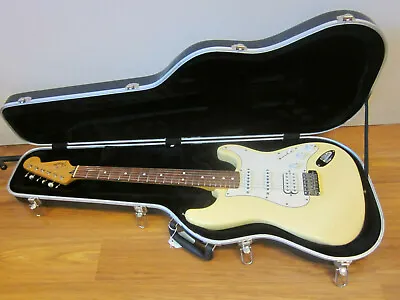 Fender USA California Series  Stratocaster HSS  1997 Olympic White   W/Case • $1279