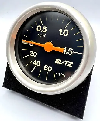 🔥 Ultra Rare Jdm Blitz 80mm Turbo Gauge Greddy Nismo Apexi Gt-r R32 S13 S14 • $157