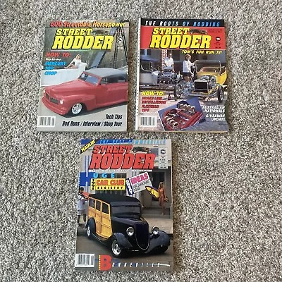 Vintage Set Of Street Rodder Magazines. • $10