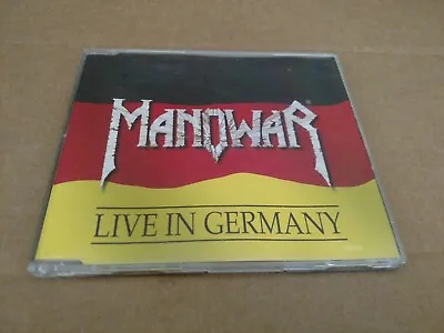 MANOWAR Original MCD Ltd.Ed.  Live In Germany  1999 On Nuclear Blast - Free Ship • $13.50