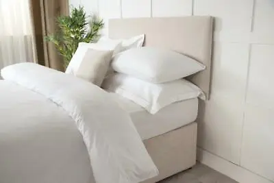 Headboard Wrap Faux Suede In Linen Beige Single Bed Size 91cm X 60cm • £16.99