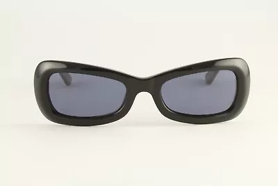 Rare Authentic Chanel 5012 C.501 Black Blue 51mm Vintage Sunglasses Italy • $599.75