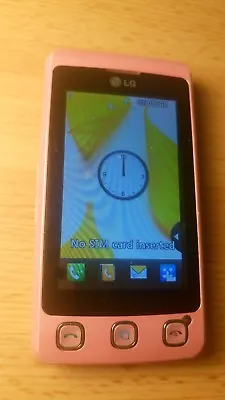 LG Cookie KP500 - Pink (Unlocked) Smartphone • £15.99