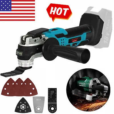 For Makita Oscillating Cordless Multi-Tool/18V Lithium-Ion 6.0AH Battery/Charger • $67.73