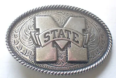 Vintage Western Style Mississippi State Bulldogs Belt Buckle • $12.95