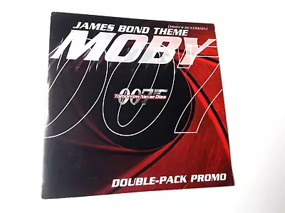 MOBY James Bond Theme PROMO 12  (1997 Mute) Rare Double UK Promo 12  In Promo PS • £10