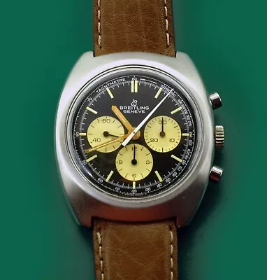  Vintage 1960's Breitling Chronograph Reference 9757 Original Dial Lemania 1873 • $3999