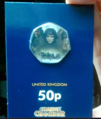 50p COIN THE LORD OF THE RINGS • £3.99