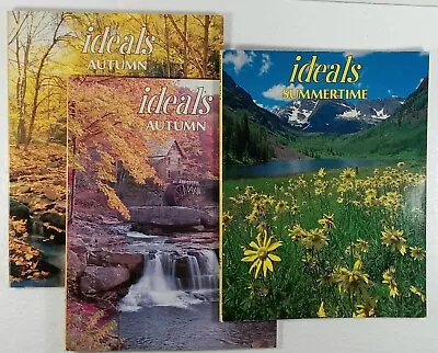 IDEAL  Autumn & Summer Lot Of 3 Vintage Magazines  • $8.50