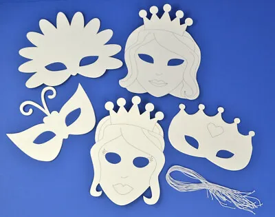 16 Fairytale Princess Masks For Kids Crafts | Princess Kids Crafts • £6.08