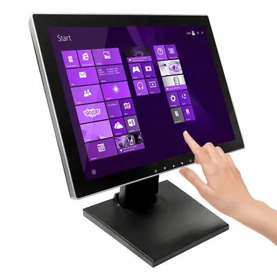 15  Pro Series Capacitive LED Backlit Multi-Touch Monitor True Flat Seamless • $239.99