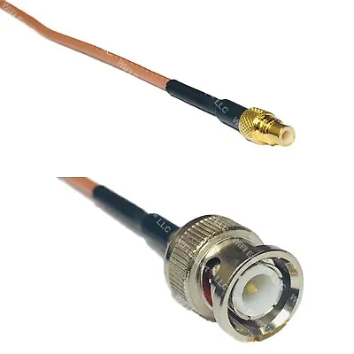 RG316 SMC MALE To BNC MALE RF Cable Rapid-SHIP LOT • $11.99