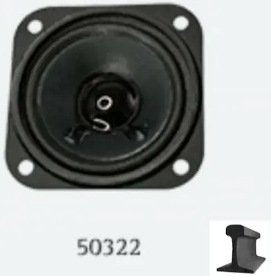 ESU 50322 LokSound Sp6/4SQ ~ 59mm Round Speaker ~ 4 Ohms For G Scale • $16.87