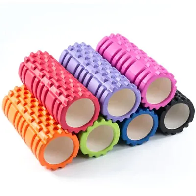 Grid Roller Yoga Trigger Point Foam Roller Massage Pilates Physio Gym Exercise • $26.99