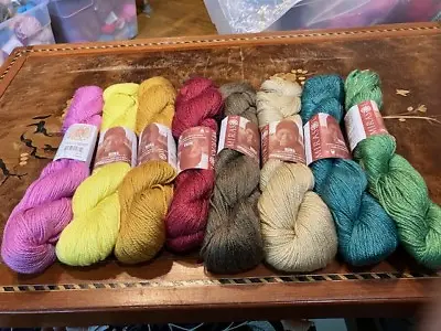 Mirasol Nuna (MerinoBamboo Silk) Yarn - Choose From 10 Colors • $9.99