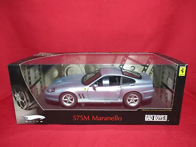 1:18 Ferrari 575M Maranello Blue Hot Wheels Elite Bad Boys II 2 Movie Car Rare • $169.62