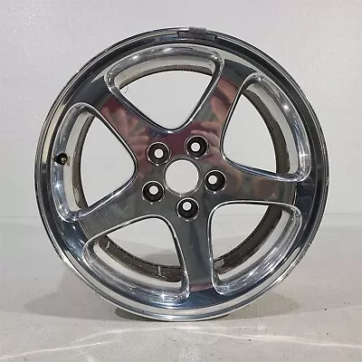 99-04 Mustang Gt 5 Spoke 17X8 Polished Aluminum Wheel Oem Aa7150 • $94.05