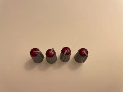 £5.98 • Buy 4x Mackie Buttons Brown - Fits CFX 12-16-20-24.8-32.8-VLZ 1604 Blender