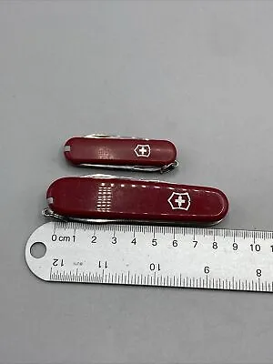 Lot Of 2 Victorinox Swiss Army Knives - Tinker & Signature • $18.50