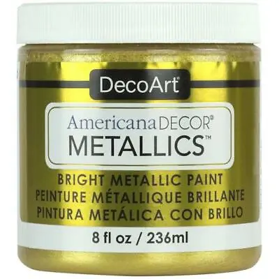 DecoArt Americana Decor Metallics Paint 236ml (8oz) • £13.99