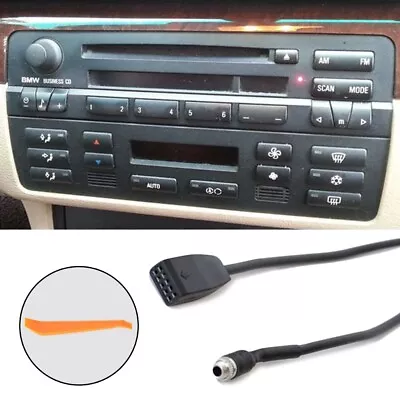 3.5mm Car AUX In Input Interface Adapter MP3 Radio Cable For BMW E39 E53 E46 • $10.11