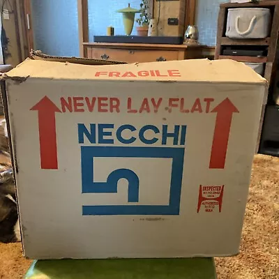 VIntage Necchi Sewing Machine Model 503FA With  Box Complete Working Nice • $128