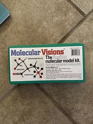 Molecular Visions Flexible Molecular Model Kit Organic Inorganic Push Pull Set • $19.98