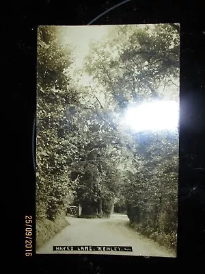 Kenley  Kent Hayes Lane  Real Photo Postcard  C1915  • £2