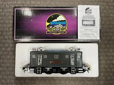 + MTH Standard Gauge Tinplate Gray W/ Nickel Trim #9E Locomotive Traditional • $550