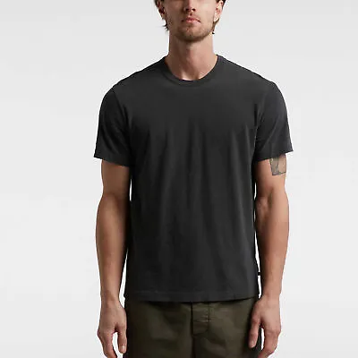 James Perse Clothing Men's Basic Pigment Dark Gray S/S T-Shirt MLJ3311 New • $39.68