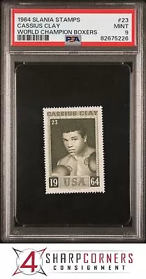 1964 Slania Stamps Champion Boxers Cassius Clay-muhammad Ali Psa 9 X3808908-226 • $44.99