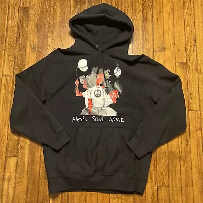 Independent Trading Company Hoodie Men’s Size XL Cotton Black Body Soul  • $14.99