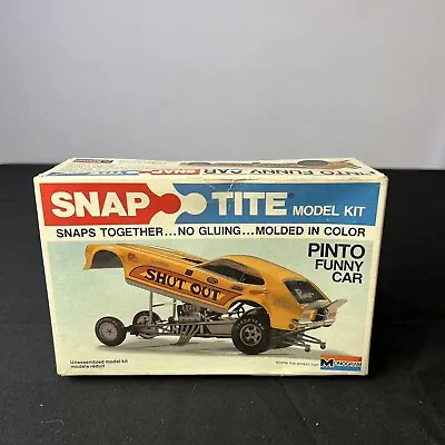 Vintage Snap Tite Pinto Funny Car Model Kit 1974 • $60
