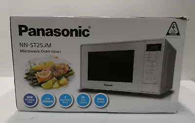 Panasonic NN-ST25JM 20L Silver Microwave Oven (Rotating Glass Damaged) • $152.99