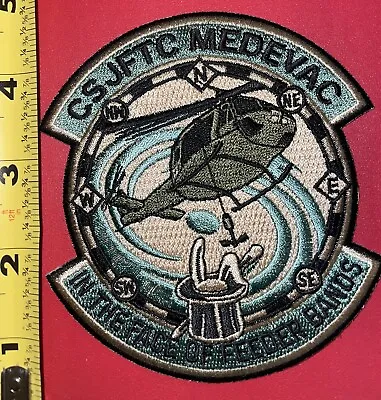 GWOT PATCH 12) CSJFTC Medevac In The Face Of Feeder Bands Helicopter Aviation • $4.99