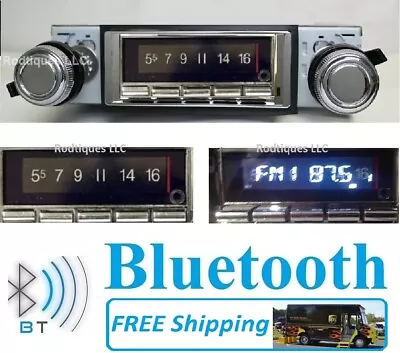 1975-1979 Ford Truck Bluetooth Stereo Radio Multi Color Display 740 • $369