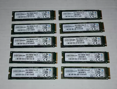 Lot Of 10 SAMSUNG PM981 256GB PCIe NVMe M.2 2280 SSD MZVLB256HAHQ-000H1 • $159.99